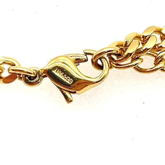 Christian Dior 1P Gold plated necklace - 16” - Picture 9 of 12